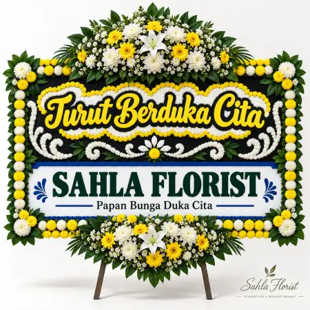 Papan Bunga Duka Banjarsari Solo